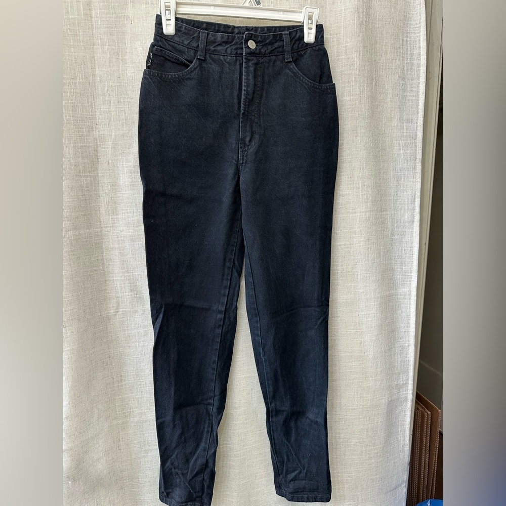 Vintage Bongo Black Charcoal Straight Leg Jeans | 90s Grunge Style